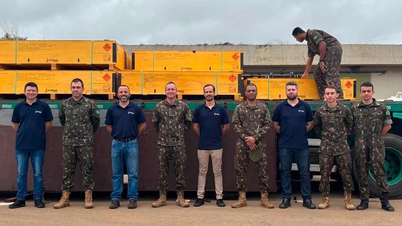 Avibras entrega primeiro lote de munições ao Exército após retomada da fábrica em Jacareí