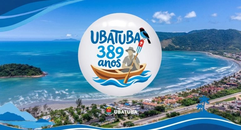 Ubatuba comemora 389 anos com desfile cívico e show do Biquini Cavadão