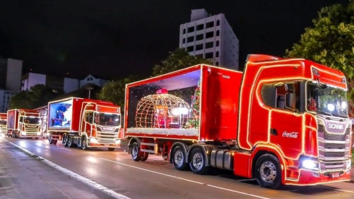 Caravana de Natal da Coca-Cola passará por São José dos Campos no dia 22 de novembro