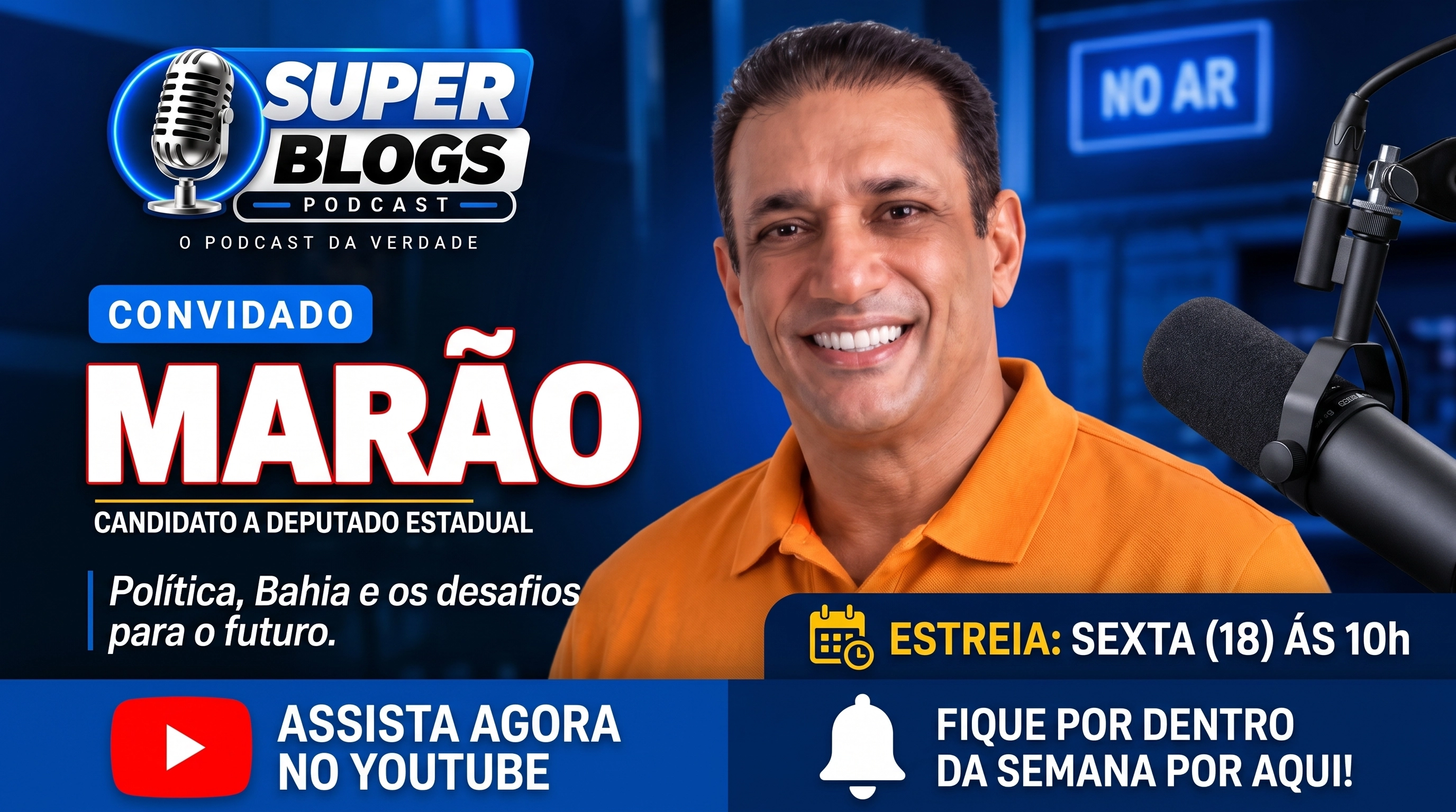 Super Blogs BA estreia "Boletim Semanal" nesta sexta-feira (18)