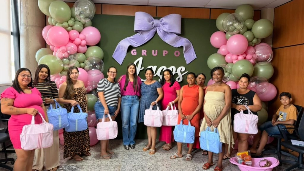 Grupo Laços de Amor realiza ação de acolhimento e entrega de kits para gestantes em Santa Helena de Goiás